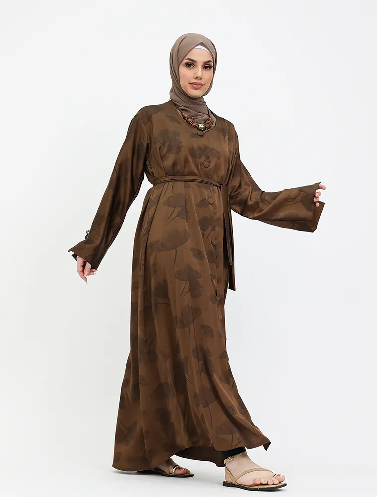 Brown Rasha Abaya